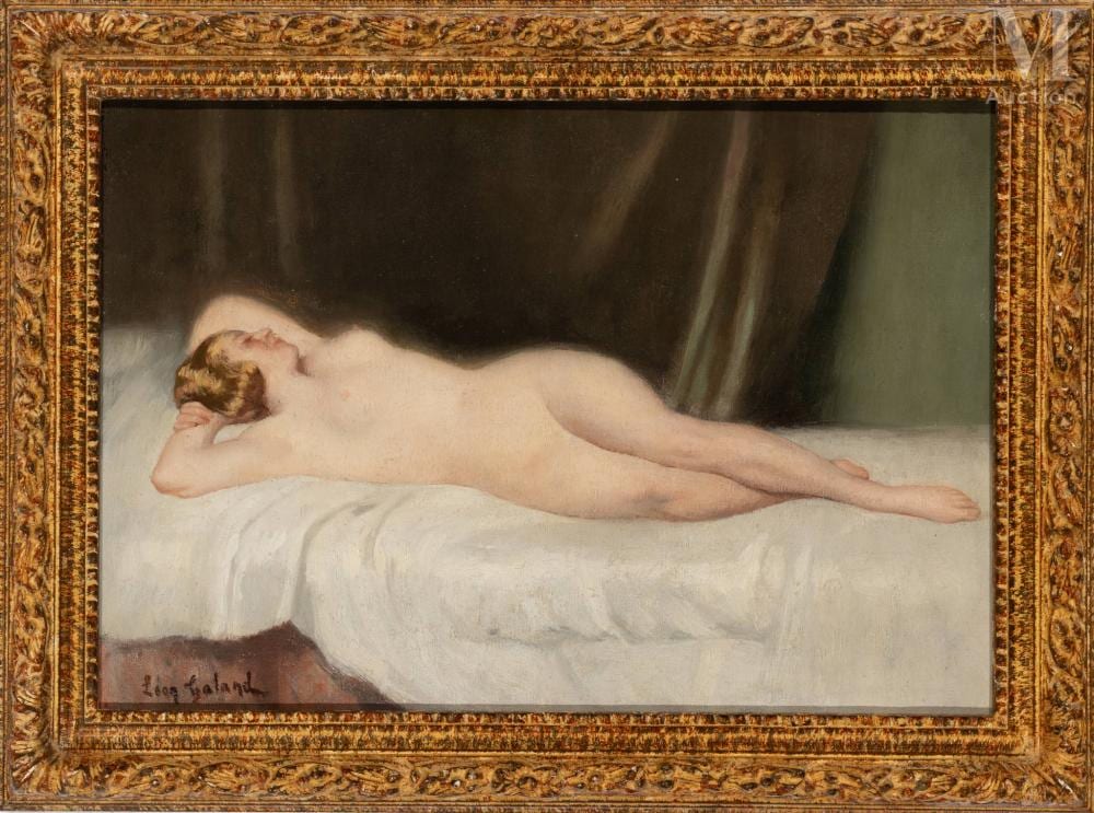 l on laurent galand 1872 1960 nu allong · Millon Riviera · 2025-07-10 Léon Laurent Galand comparable auction result: l on laurent galand 1872 1960 nu allong
