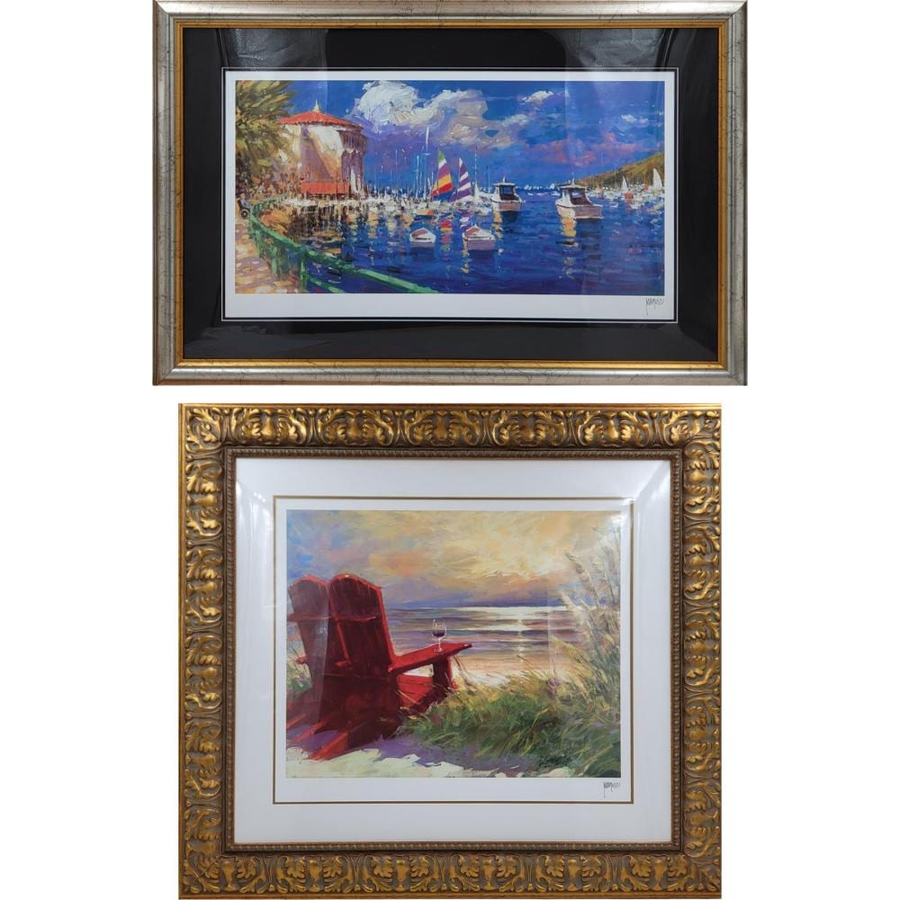 Marko Mavrovich comparable auction result: marko mavrovich croatian american b 1960 pair of signed seriolithographs