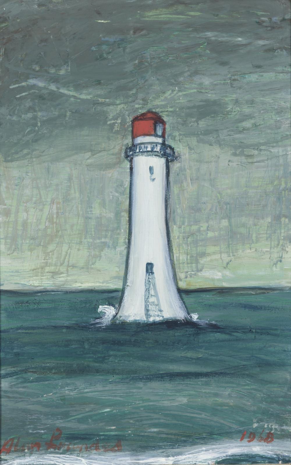 Alan Lowndes comparable auction result: alan lowndes british 1921 1978 the lighthouse