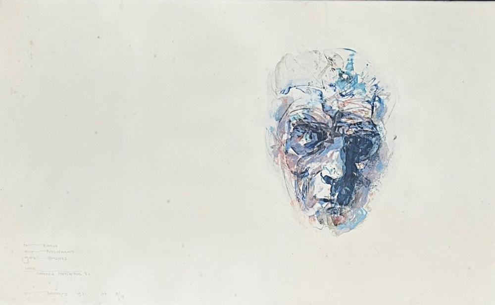Louis Le Brocquy comparable auction result: louis le brocquy irish 1916 2012 heads image artist s proof lithograph signed dated