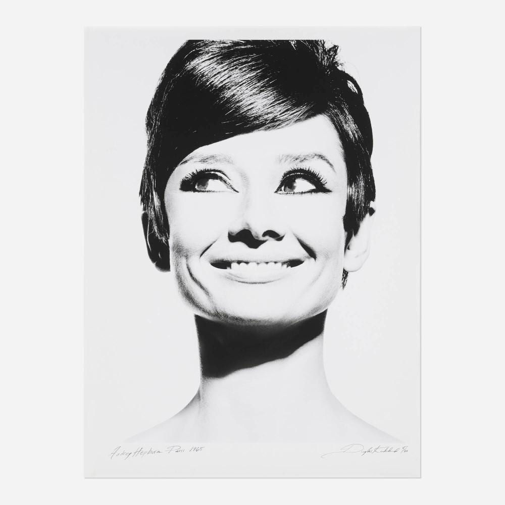 Douglas Kirkland comparable auction result: douglas kirkland audrey hepburn