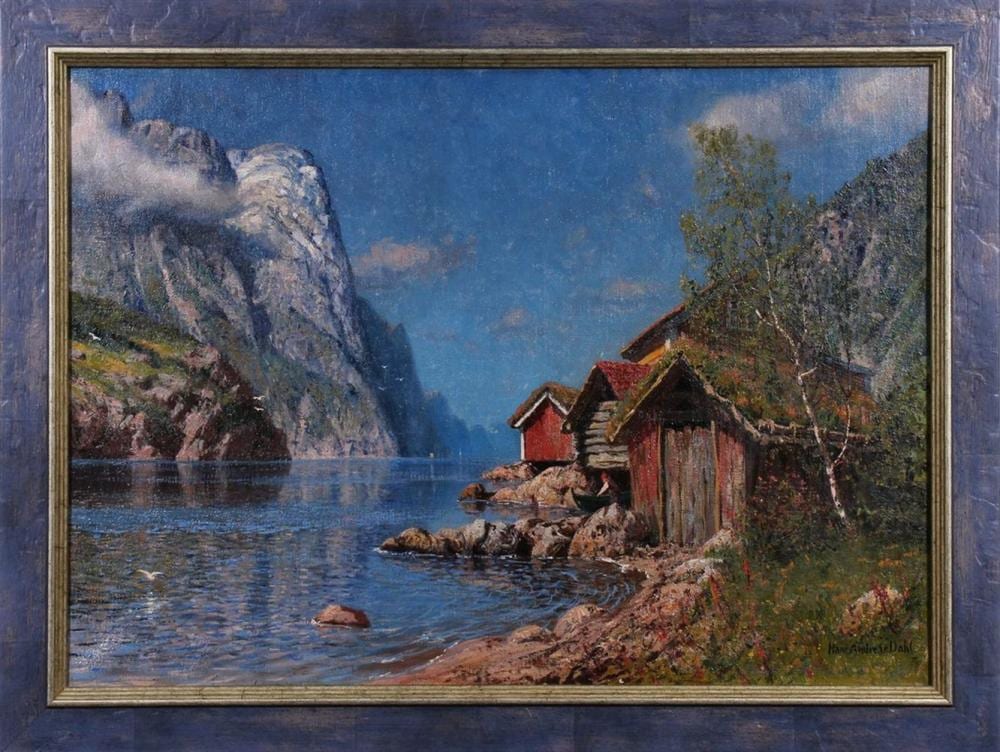 Hans Andreas Dahl comparable auction result: hans andreas dahl 1881 d sseldorf 1919 christiana