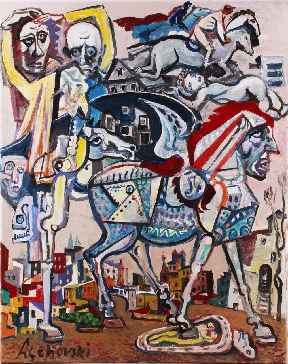 Alexander Alkhovsky comparable auction result: alexander alkhovsky 1947 st petersburg lives and works in hamburg