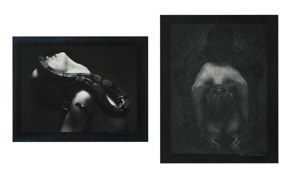Max Waldman comparable auction result: max waldman 1919 1981 two photographs