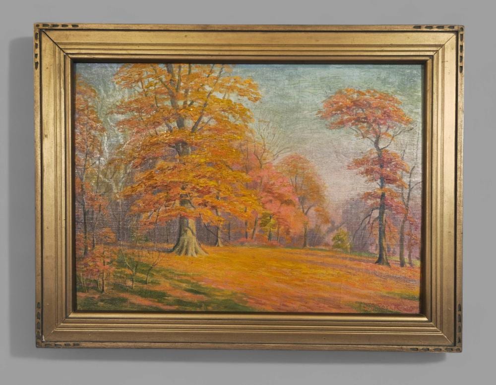 Jacob S. Royer comparable auction result: jacob s royer 1883 1959 ohio oil the last glow of sunset