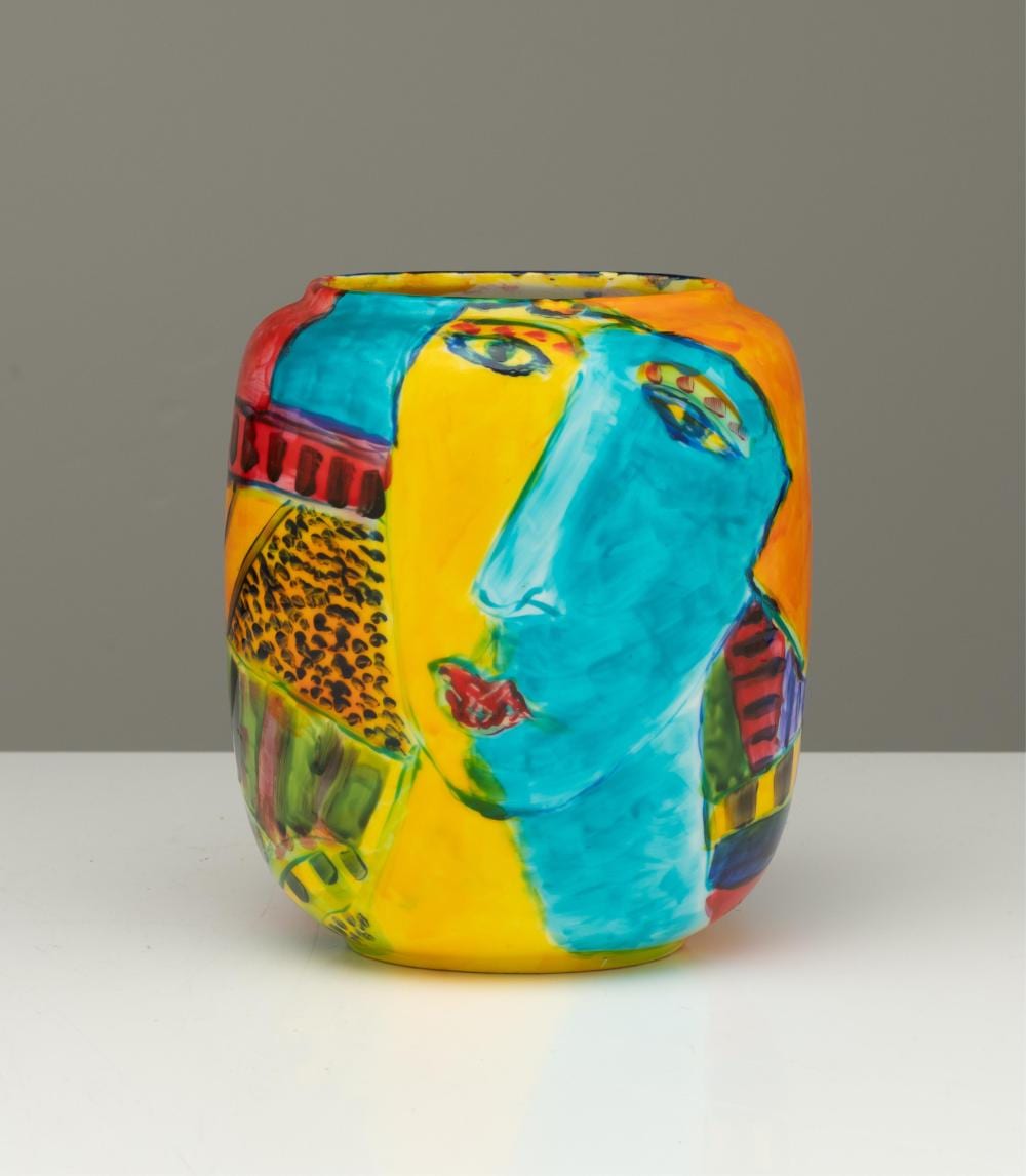 polly courtin 1951 glazed ceramic vase signed and dated to base polly courtin 99 private collection sydney 18 x 15 x 12 cm · Lawsons · 2025-07-10 Polly Courtin comparable auction result: polly courtin 1951 glazed ceramic vase signed and dated to base polly courtin 99 private collection sydney 18 x 15 x 12 cm