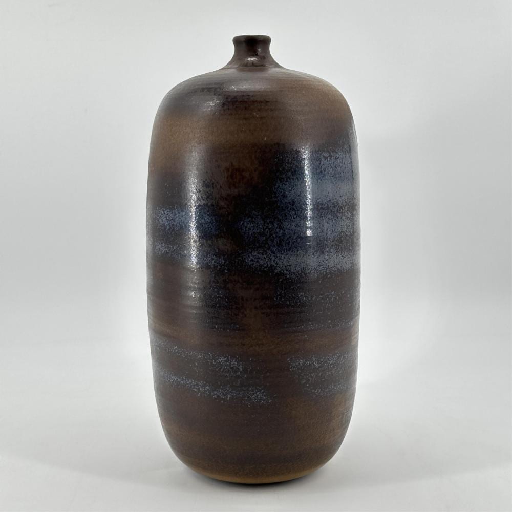 Antonio Lampecco comparable auction result: antonio lampecco 1932 2019 grand vase en gr s maill dans les tons brun et bleu nuanc s dimensions 46 cm