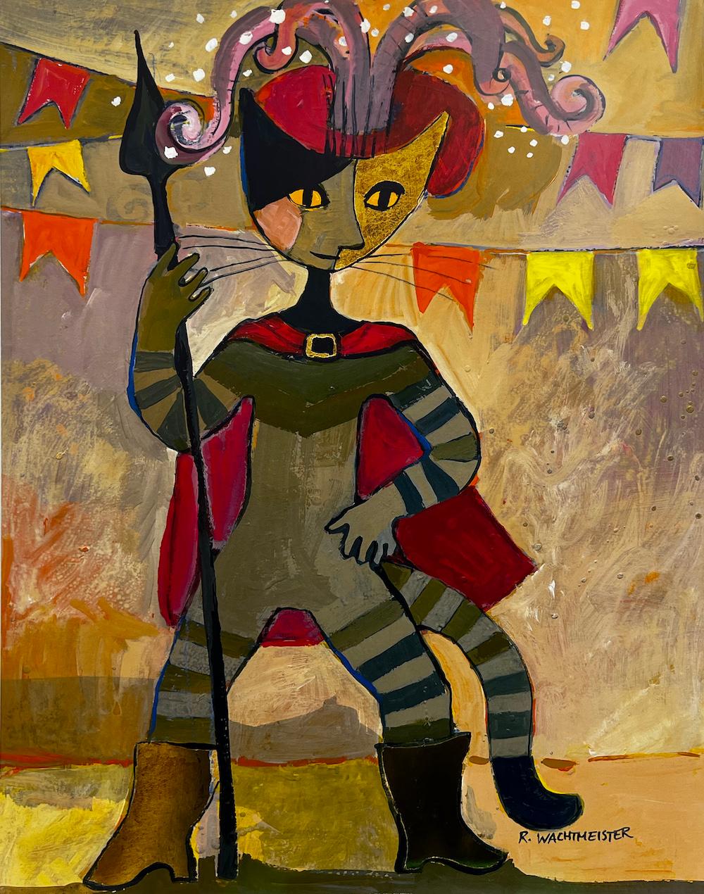 Rosina Wachtmeister comparable auction result: rosina wachtmeister il gatto con gli stivali