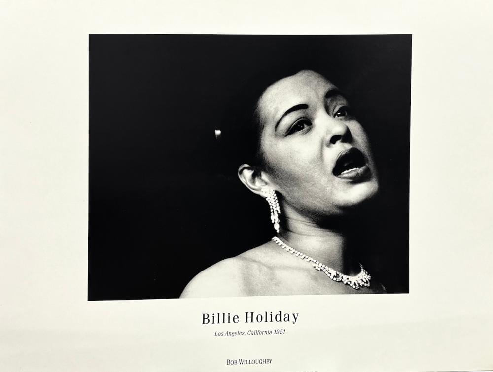 Bob Willoughby comparable auction result: bob willoughby billie holiday
