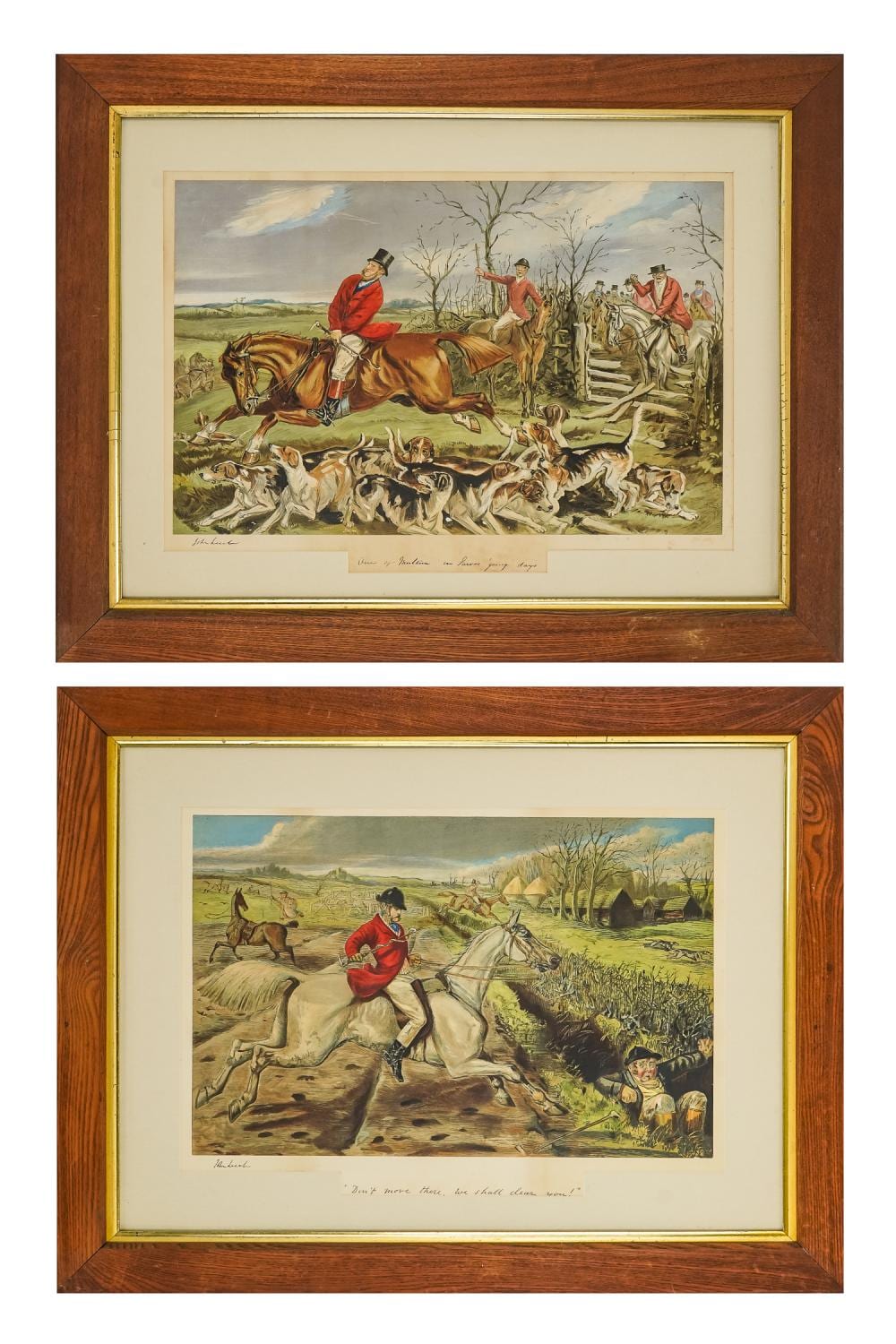 John Leech comparable auction result: john leech en 1817 1864 two lithographs