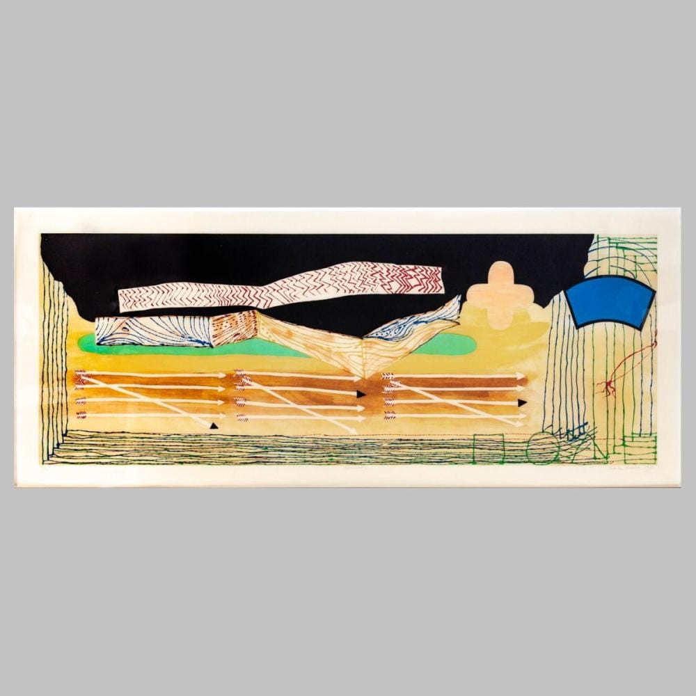 charles garabedian samurai large aquatint · District Auction · 2025-07-13 Charles Garabedian comparable auction result: charles garabedian samurai large aquatint