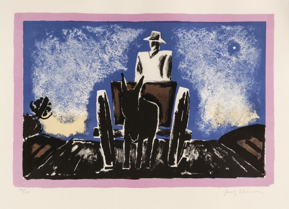 Armand Herman comparable auction result: herman josef 1911 2000 the first star 1974 75 lithograph