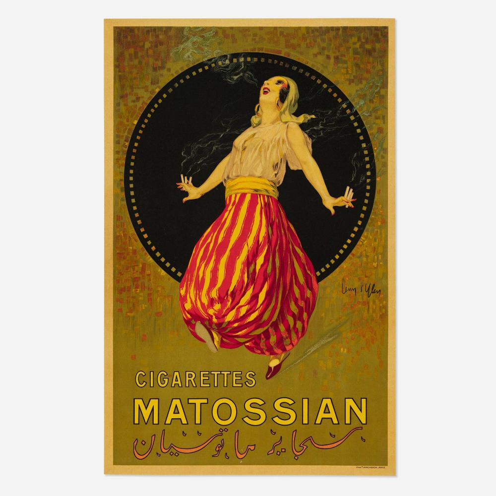 Jean D'ylen comparable auction result: jean d ylen cigarettes matossian