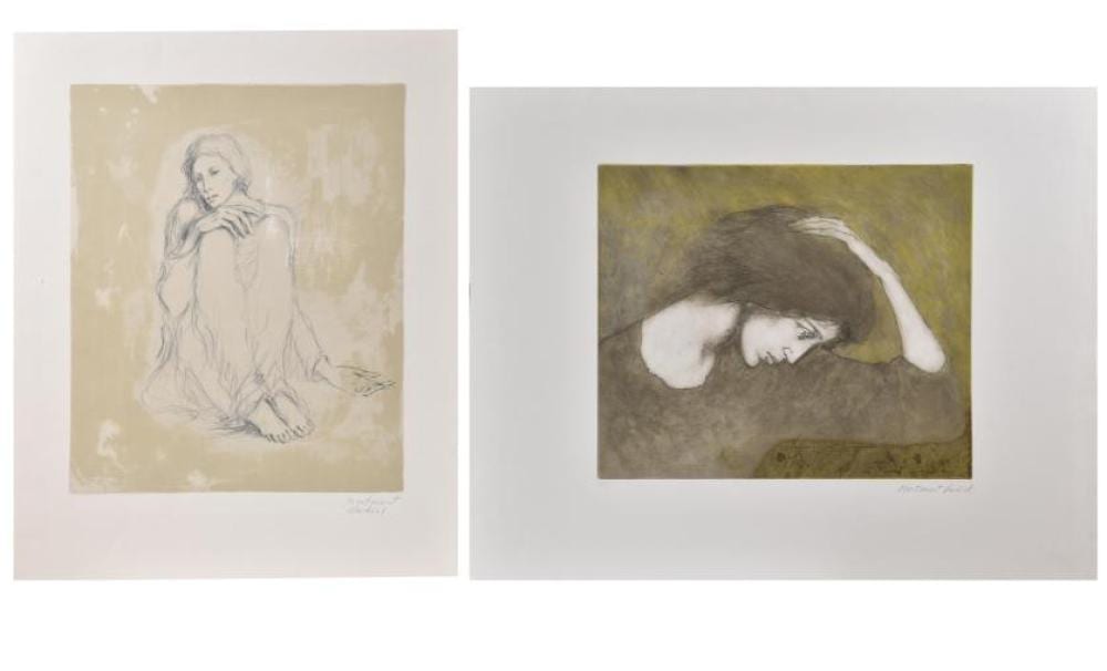 Montserrat Gudiol comparable auction result: montserrat gudiol 1933 2015 pair of graphic works