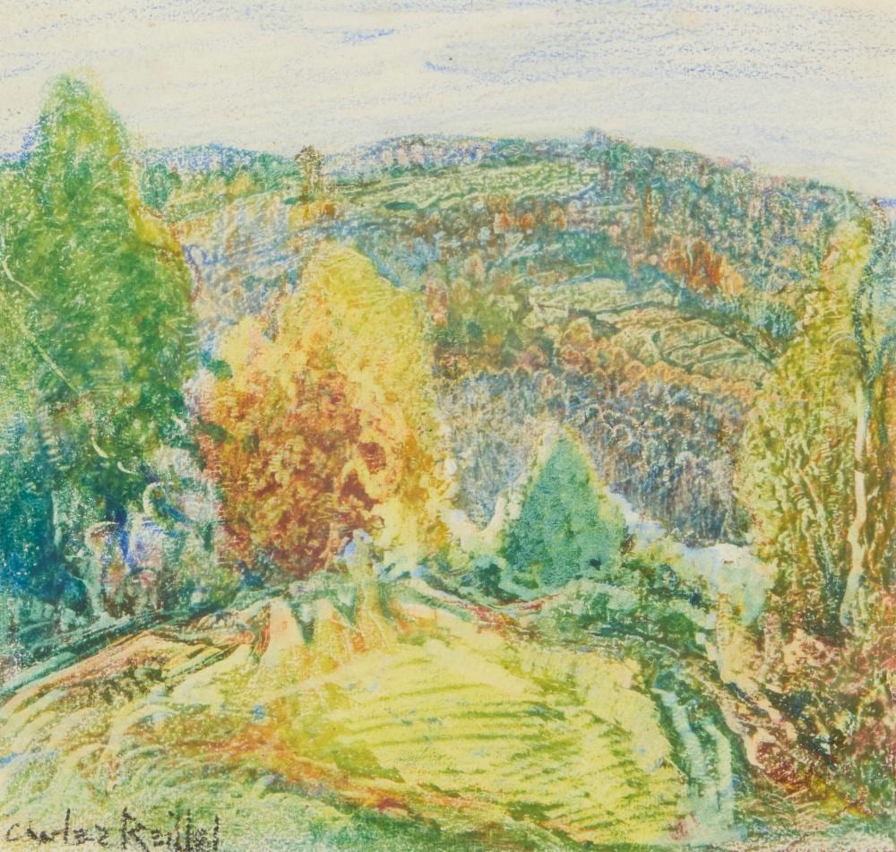 Charles Reiffel comparable auction result: charles reiffel 1862 1942 autumn landscape