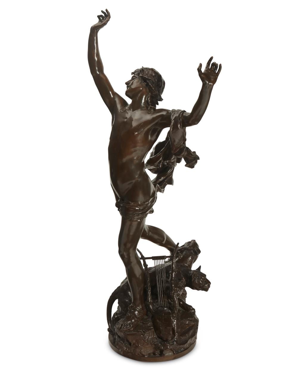 Raoul Charles Verlet comparable auction result: raoul charles verlet 1857 1923 la douleur d orph e orpheus sorrow