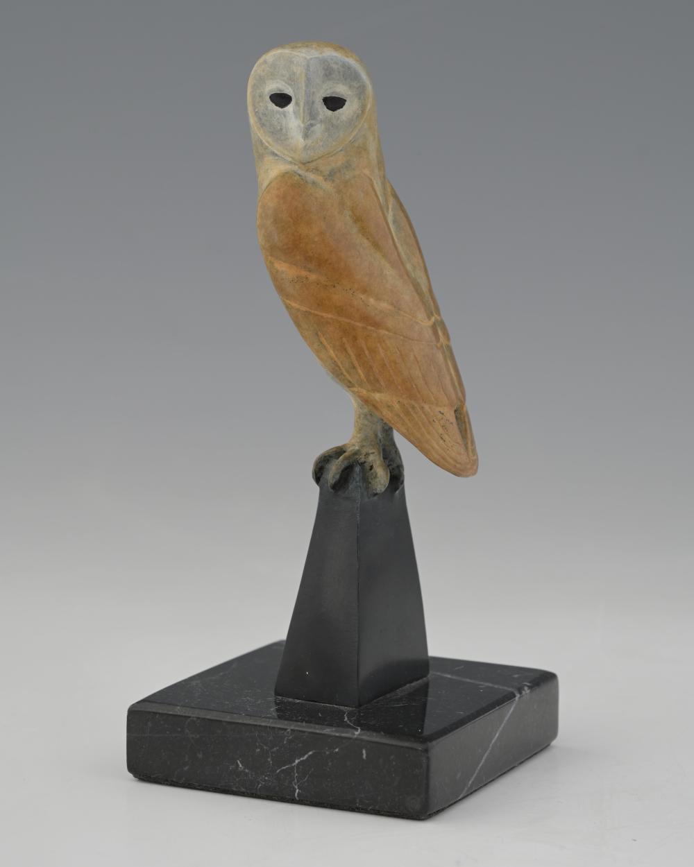 David Meredith comparable auction result: david meredith british 1973 barn owl