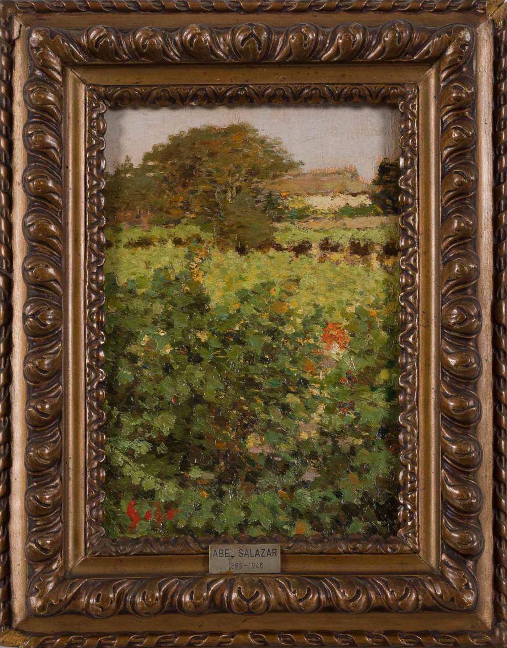 abel salazar 1889 1946 vinha leo sobre madeira dim aprox 26 x 19 cm · Palácio do Correio Velho · 2025-07-21 Abel Salazar comparable auction result: abel salazar 1889 1946 vinha leo sobre madeira dim aprox 26 x 19 cm