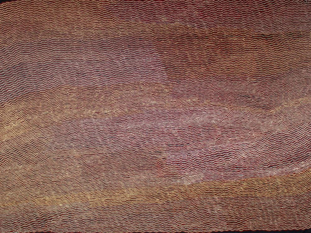 Kenny Williams Tjampitjinpa comparable auction result: kenny williams tjampitjinpa son of naata nungarrayi aka sandy nim nim sandy willy language tribal group pintupi tali tjuta sandhills many