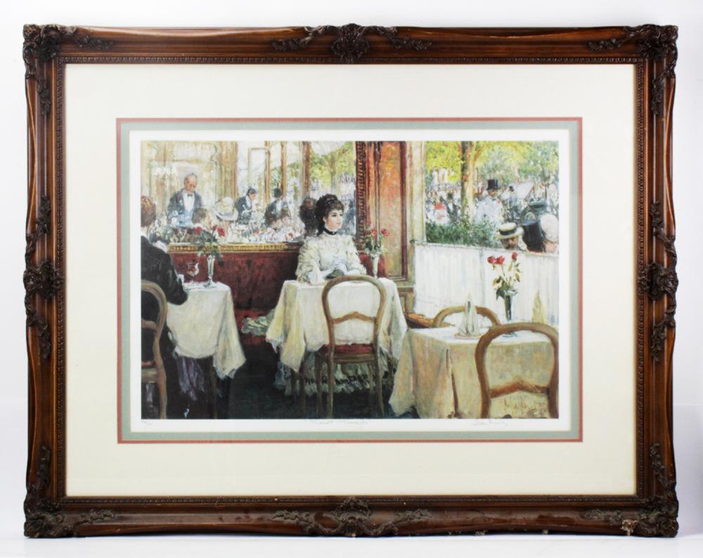Alan Maley comparable auction result: alan maley secret thoughts limited edition print