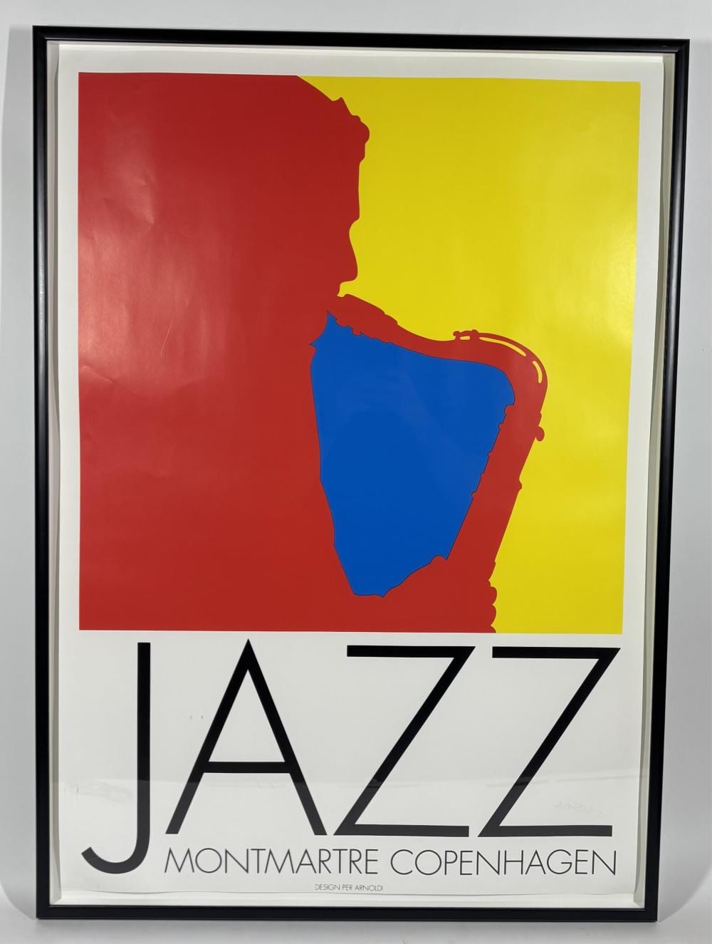 Per Arnoldi comparable auction result: per arnoldi danish jazz montmartre copenhagen 1980 poster