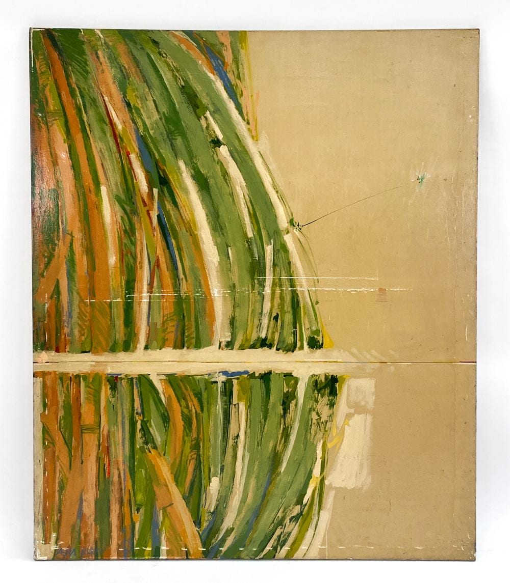 Jasha Green comparable auction result: jasha green 1923 2006 large abstract o c