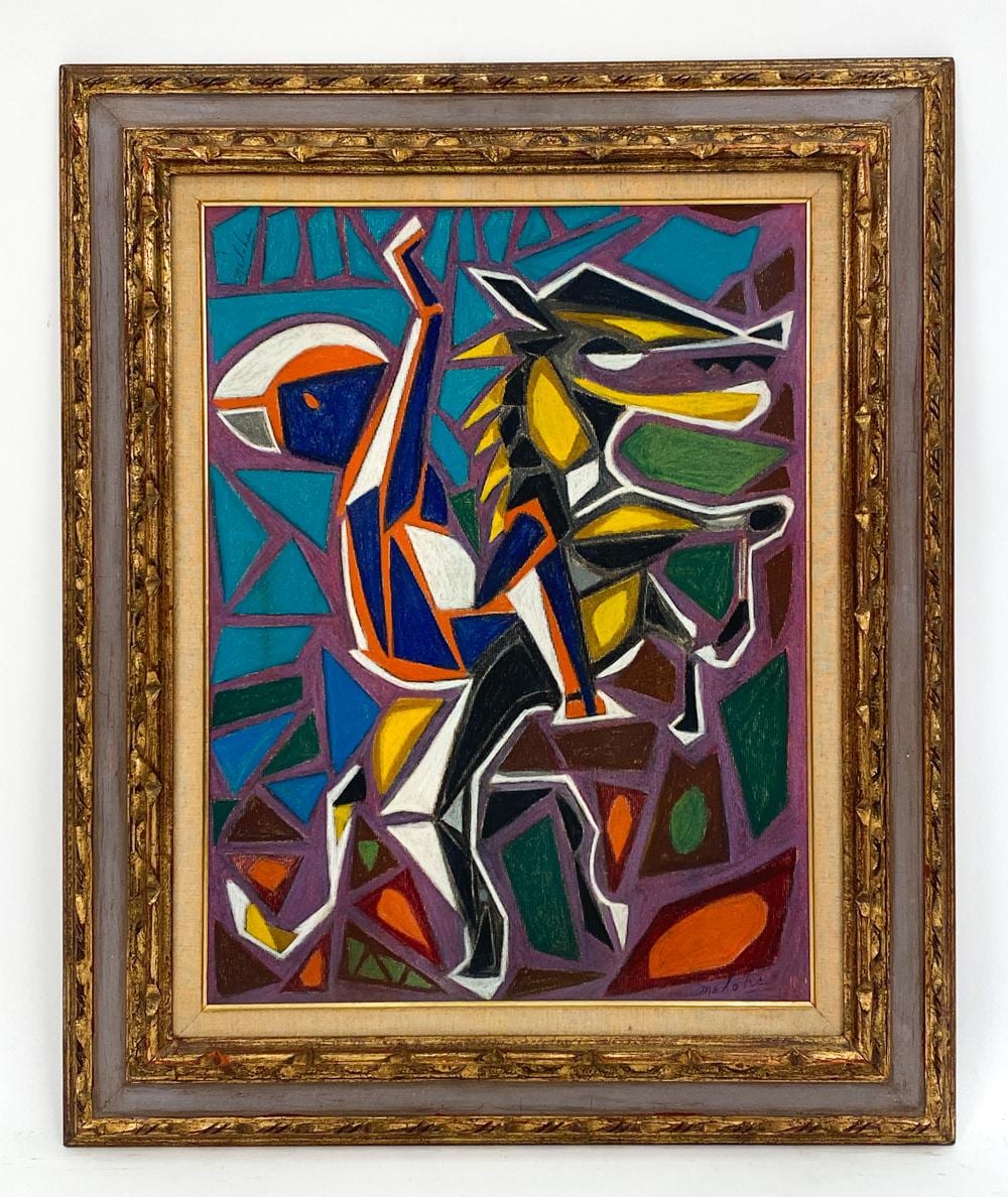 charles melohs 1908 1982 cubist abstract o b · Westport Auction · 2025-07-22 Charles Melohs comparable auction result: charles melohs 1908 1982 cubist abstract o b