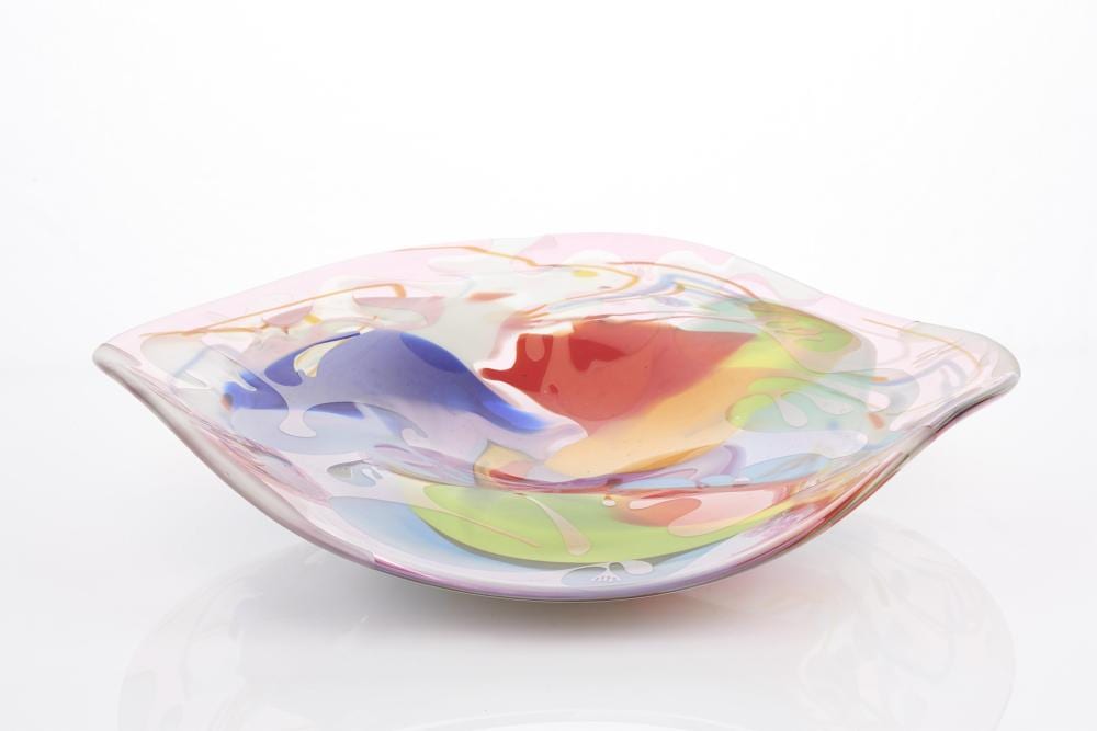 John Macpherson comparable auction result: john macpherson american 20th century large free form charger 1987 diameter 57 cm approx