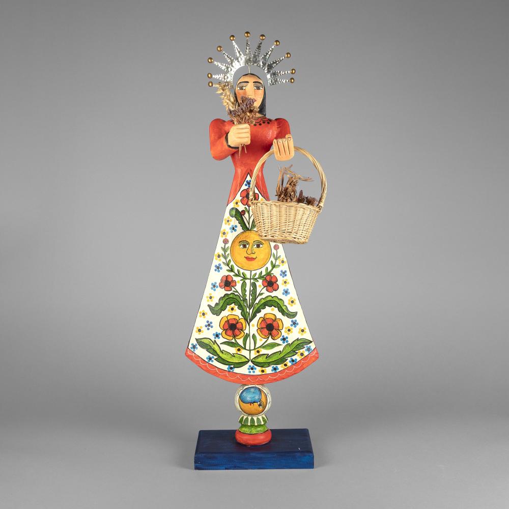 Marie Romero Cash comparable auction result: marie romero cash our lady of the harvest 2001