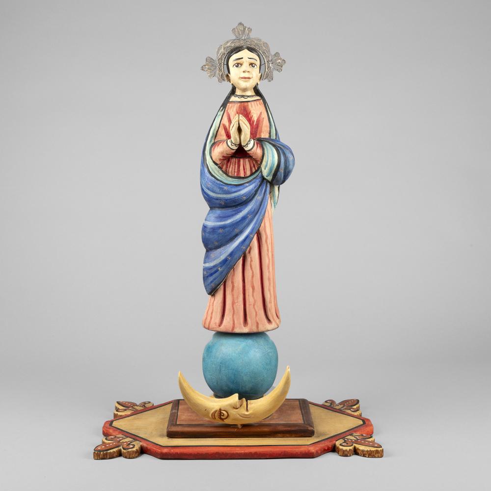 charles m carrillo inmaculada concepci n 2019 · Santa Fe Art Auction · 2025-07-23 Charles M. Carillo comparable auction result: charles m carrillo inmaculada concepci n 2019