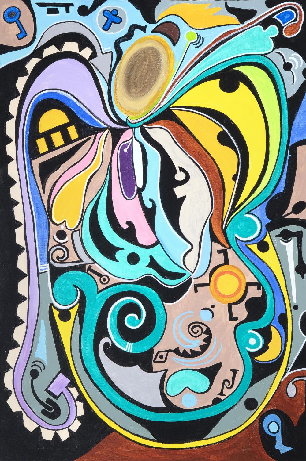 Marie Romero Cash comparable auction result: marie romero cash untitled no 15