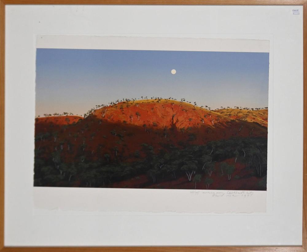 David Rose comparable auction result: david rose morning moon leichhardt hills 1997