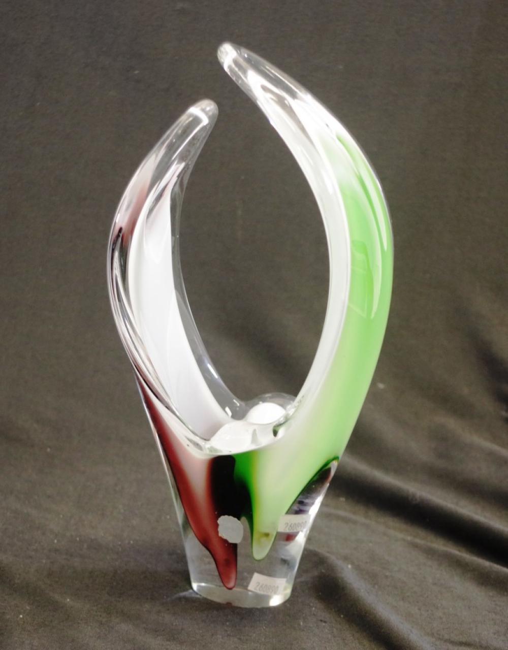 Paul Kedelv comparable auction result: paul kedelv sweden glass sculpture