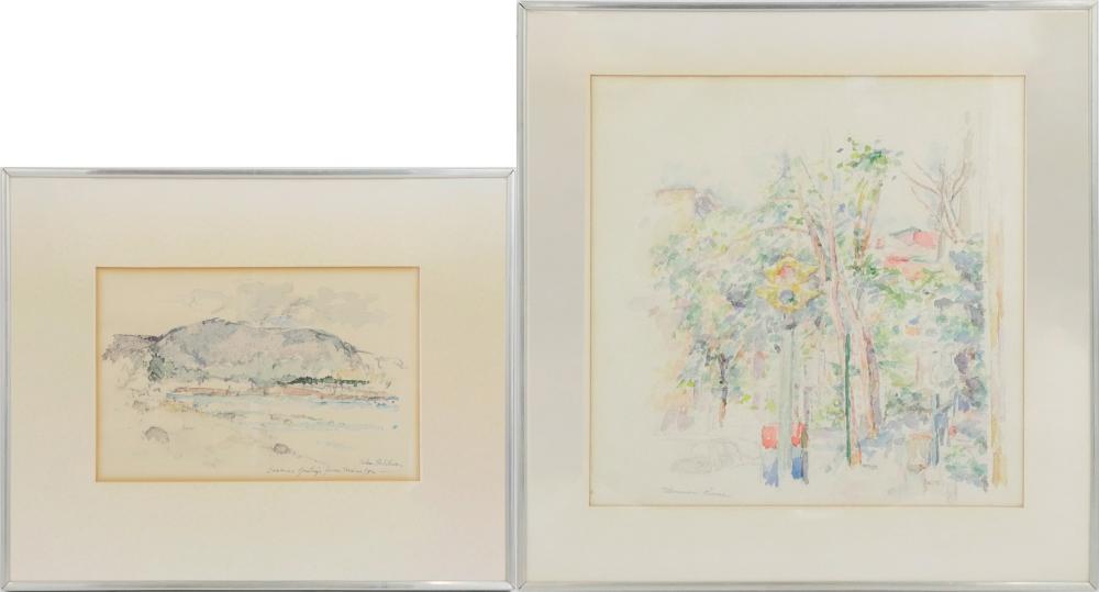 Herman Rose comparable auction result: herman rose american 1909 2007 west 11th street watercolor