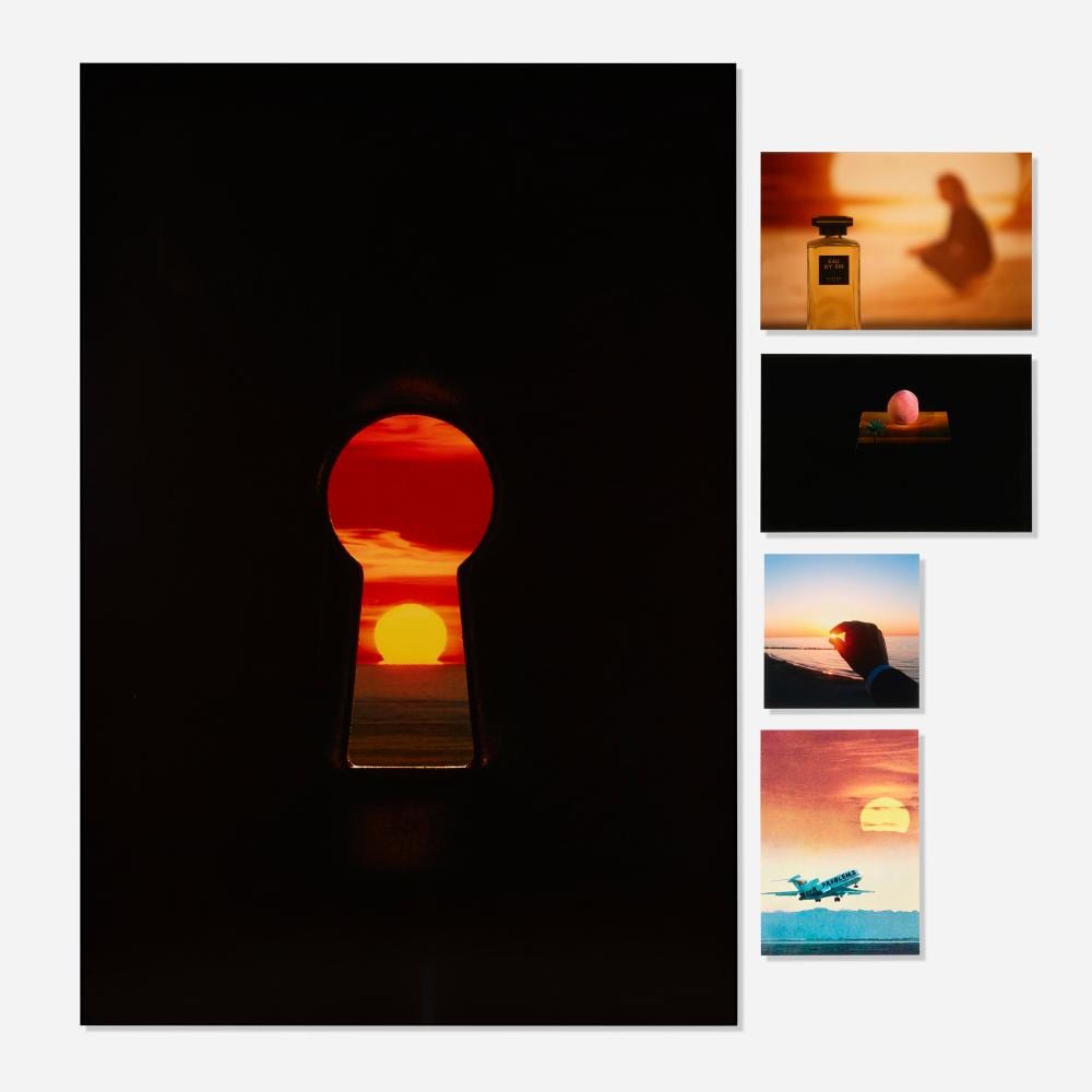 Friedrich Kunath comparable auction result: friedrich kunath collection of five photographs