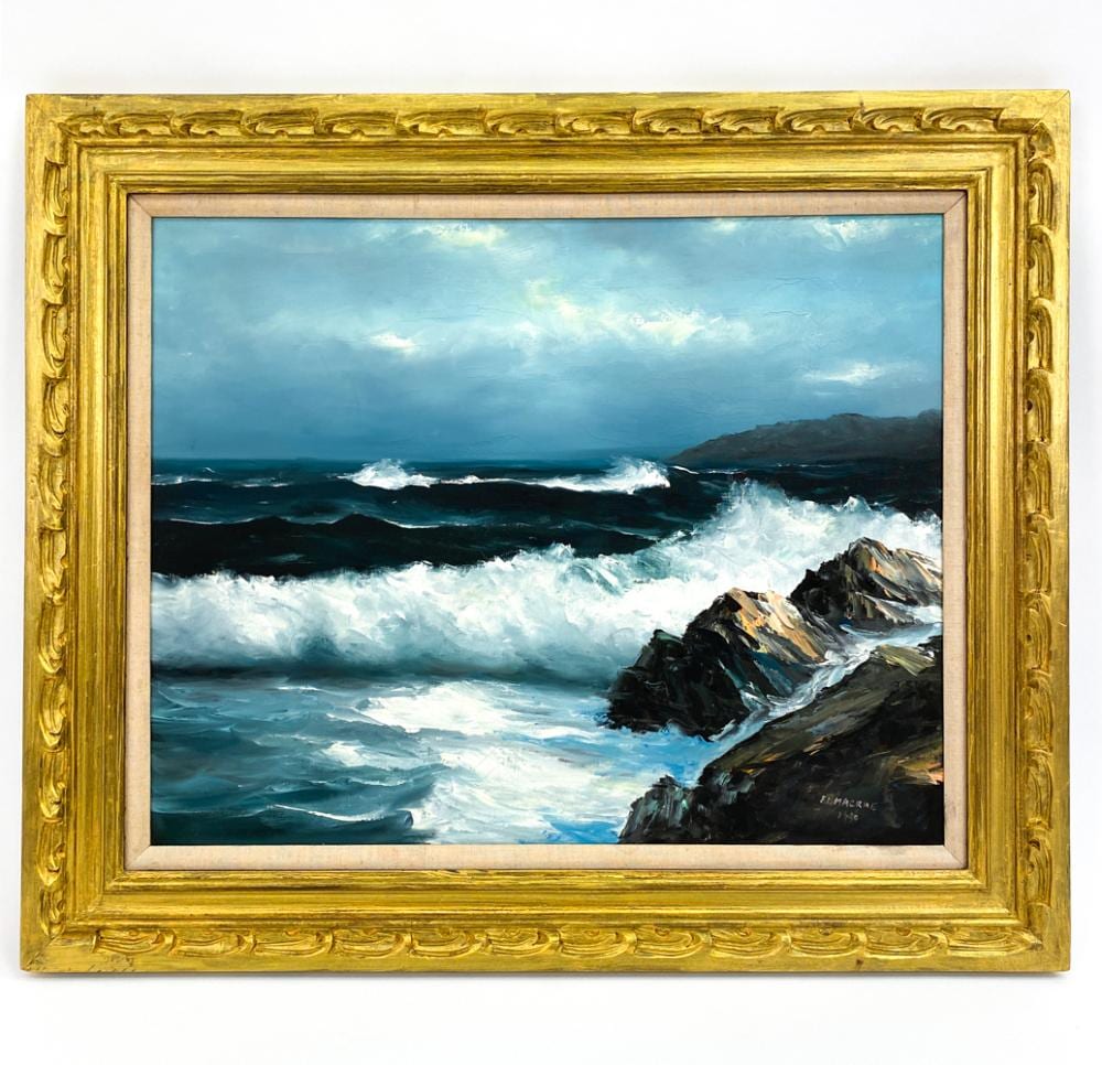 Elmer Livingston Macrae comparable auction result: elmer livingston macrae 1875 1953 seascape