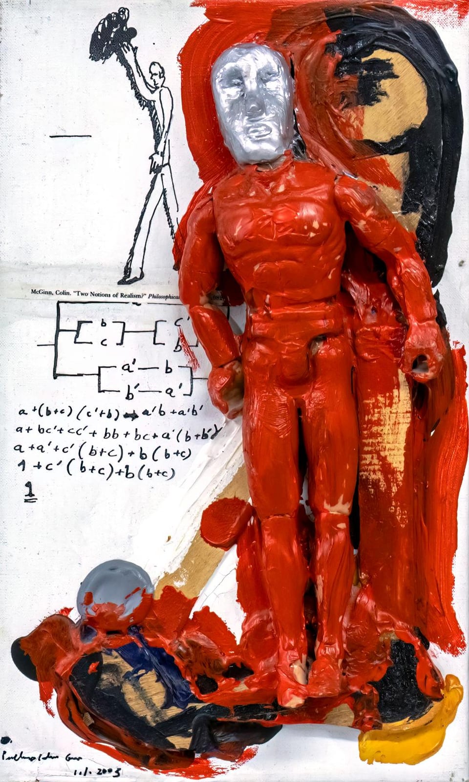 pinchas cohen gan b 1942 oil wood ink and assemblage on canvas 2005 · Pasarel · 2025-07-31 Pinchas Cohen Gan comparable auction result: pinchas cohen gan b 1942 oil wood ink and assemblage on canvas 2005