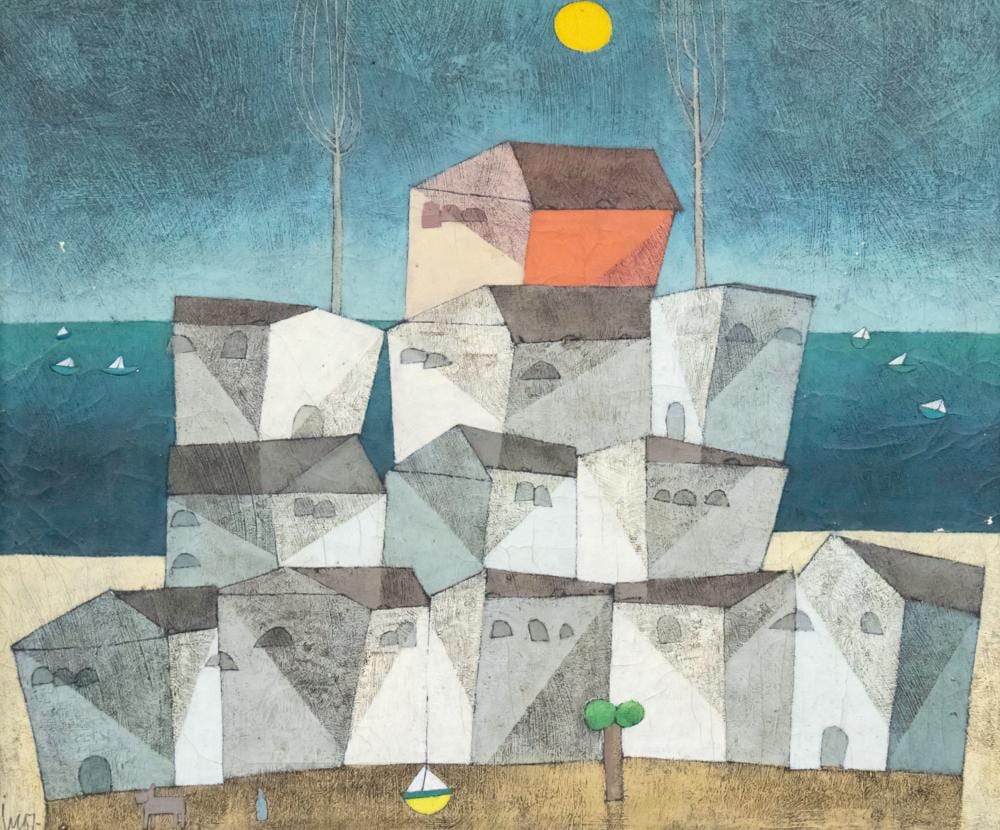 Inos Corradin comparable auction result: inos corradin brazilian italian b 1929 landscape oil on canvas