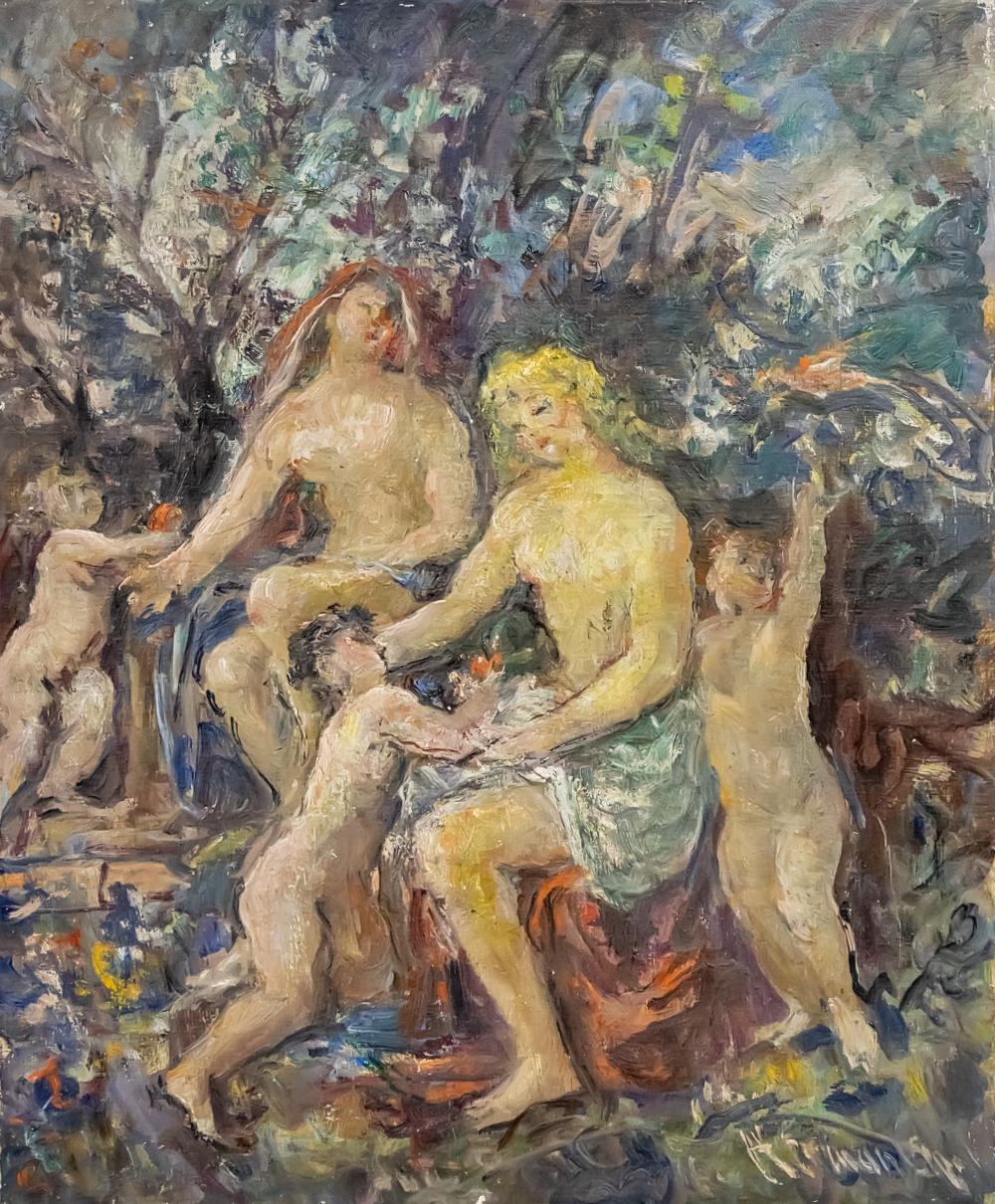 herman lipot hungarian 1884 1972 figures oil on canvas · Pasarel · 2025-07-31 Herman Lipot comparable auction result: herman lipot hungarian 1884 1972 figures oil on canvas