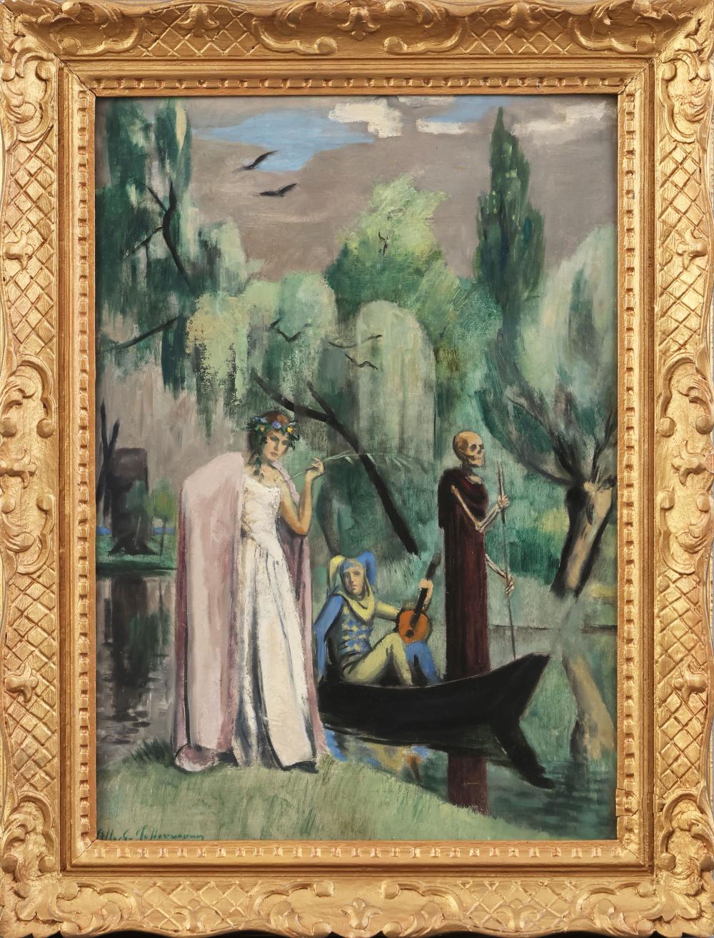 Friedrich Ahlers-Hestermann comparable auction result: friedrich ahlers hestermann 1883 hamburg 1973 berlin
