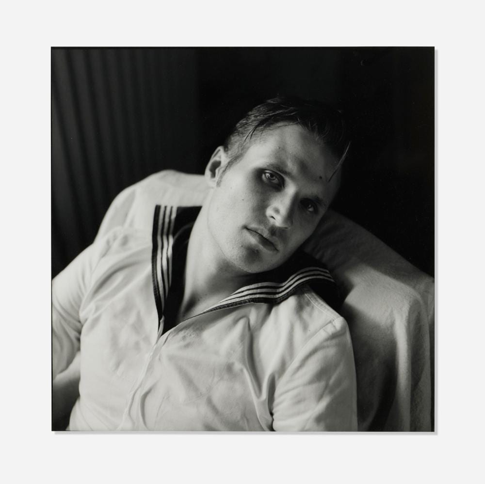 david armstrong andrew as a sailor new haven · Los Angeles Modern Auctions · 2025-08-01 David Armstrong comparable auction result: david armstrong andrew as a sailor new haven