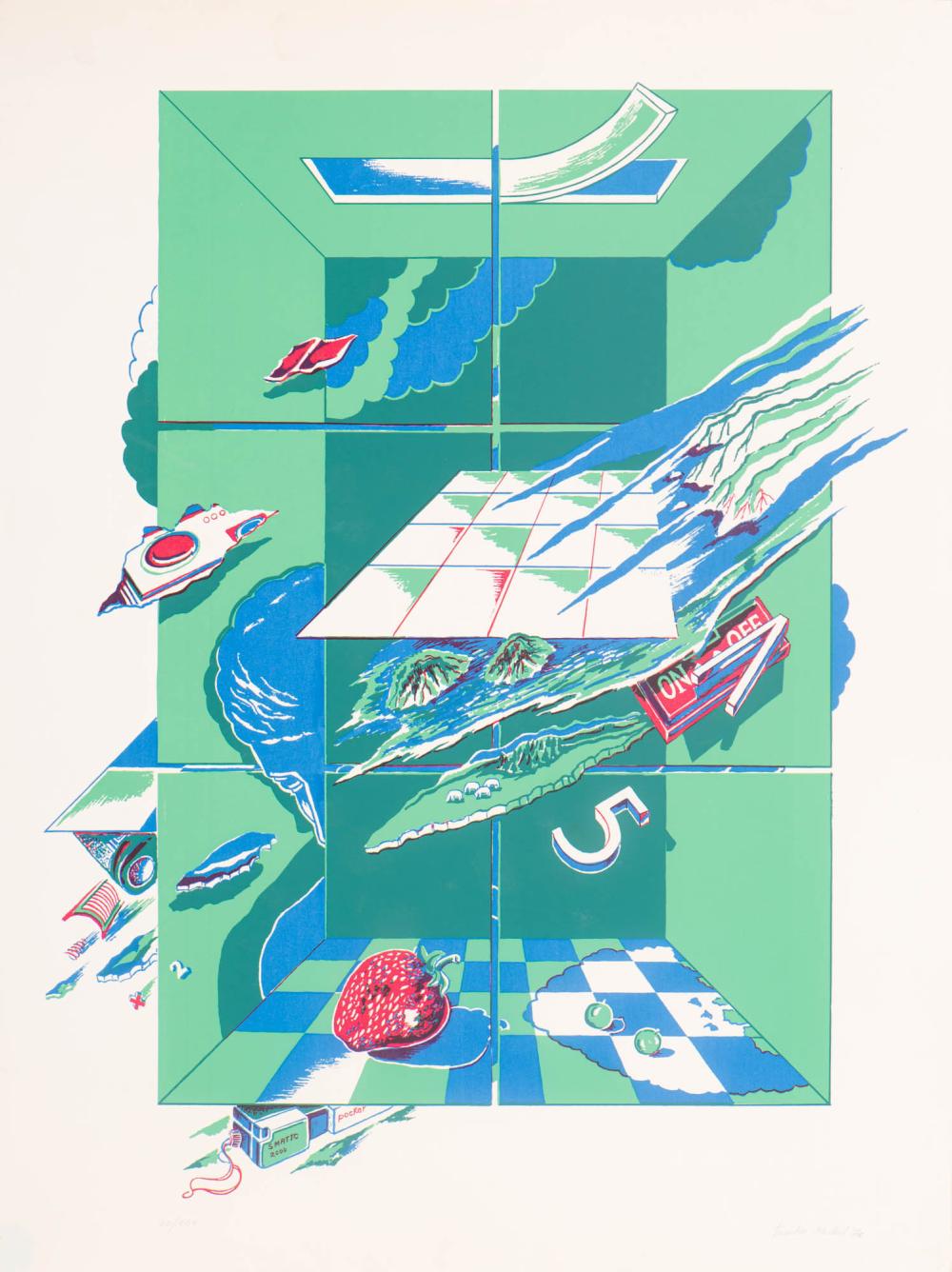 Emília Nadal comparable auction result: em lia nadal 1938 serigrafia sobre papel dim aprox 62 x 47 cm