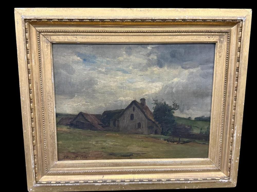 Joseph Foxcroft Cole comparable auction result: joseph foxcroft cole signed oil on canvas