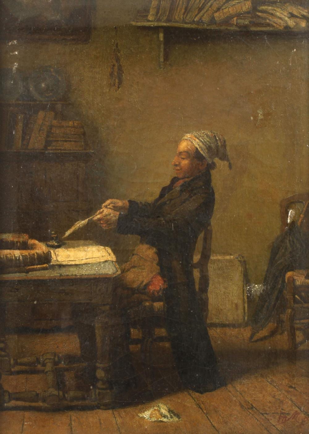 Frans Meerts comparable auction result: frans meerts attr der federspitzer