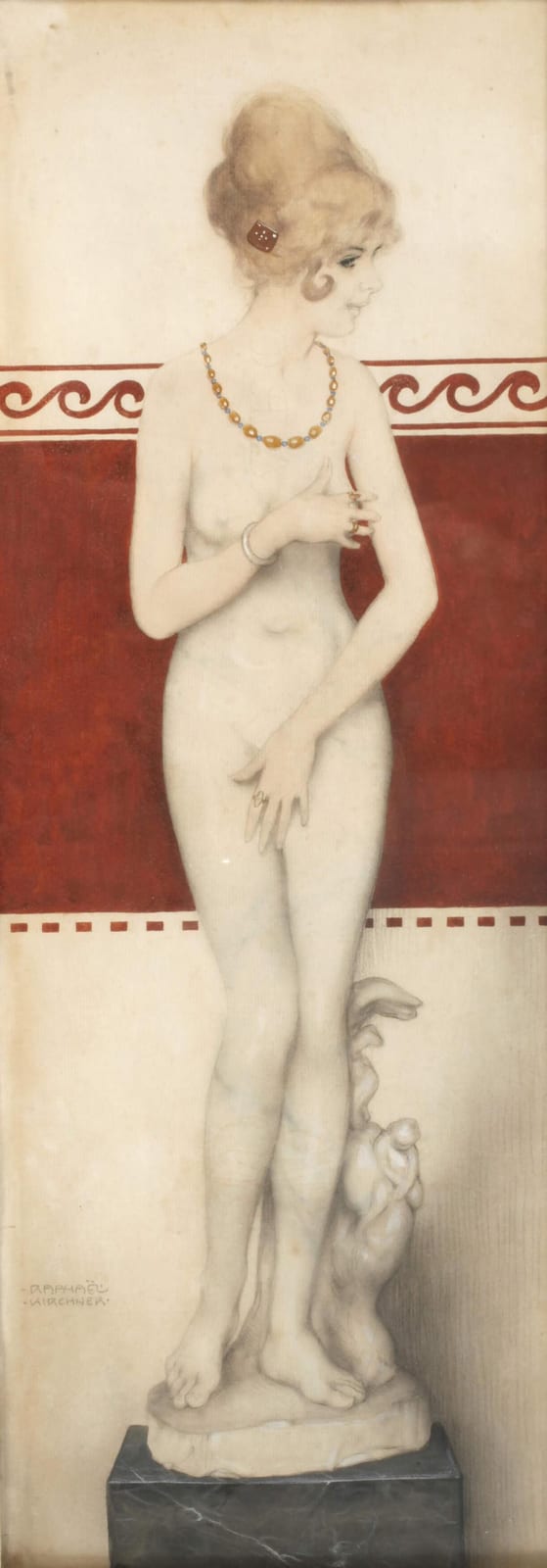 raphael kirchner junge sch nheit · Auktionshaus Mehlis GmbH · 2025-08-30 Raphael Kirchner comparable auction result: raphael kirchner junge sch nheit