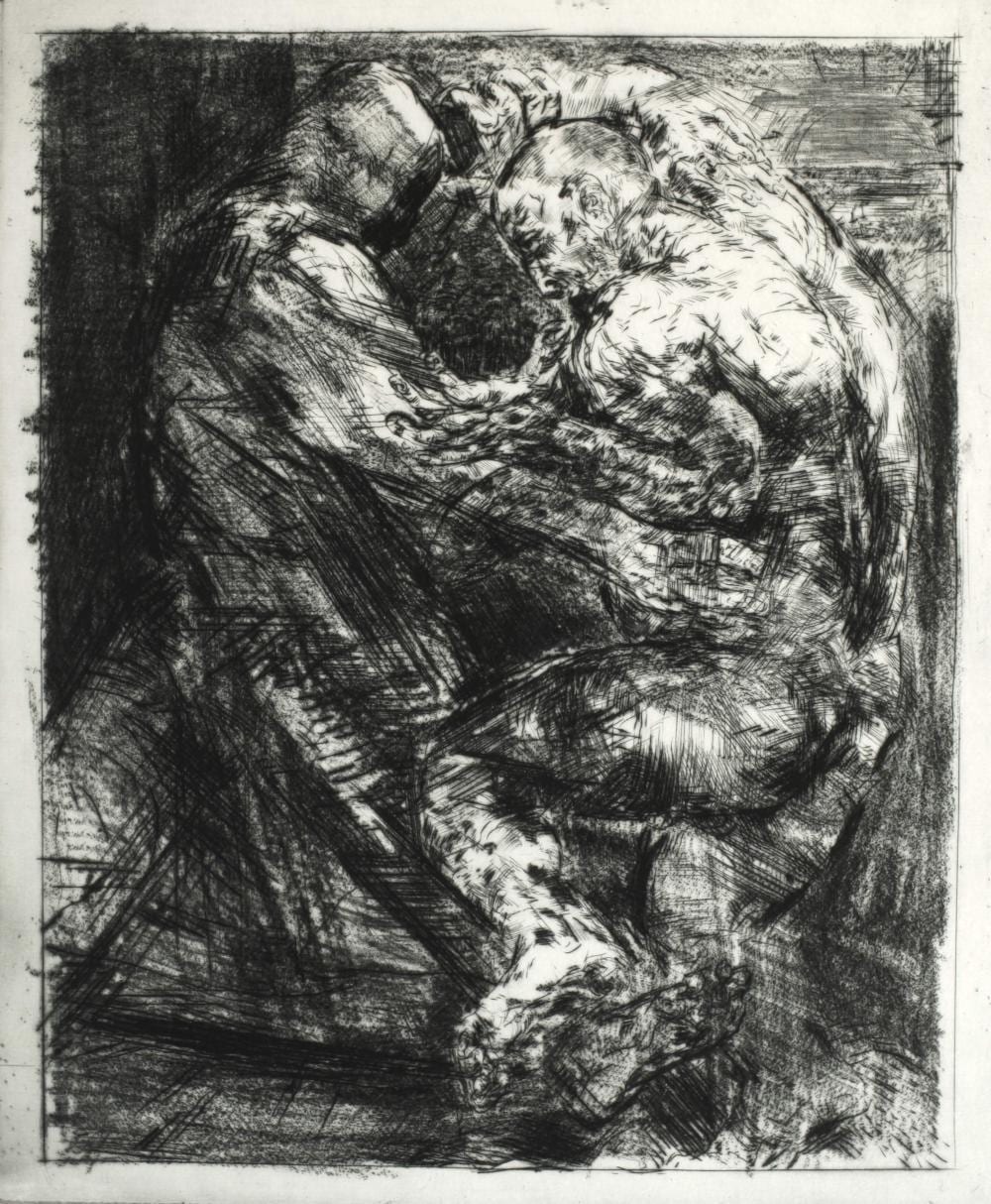 Sighard Gille comparable auction result: sighard gille zwiespalt max beckmann gewidmet