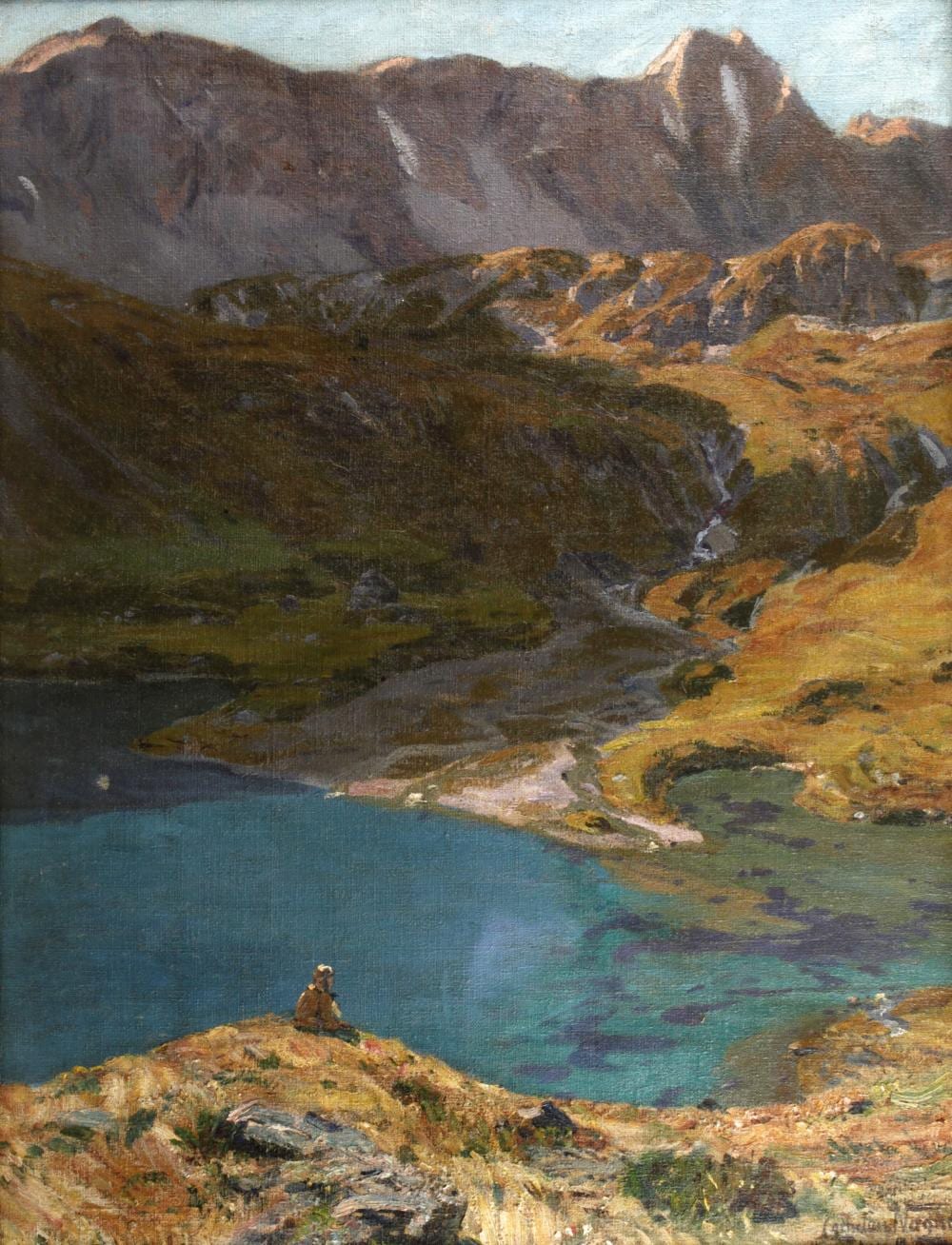 Cornelius Wagner comparable auction result: cornelius wagner sommerlandschaft in der schweiz