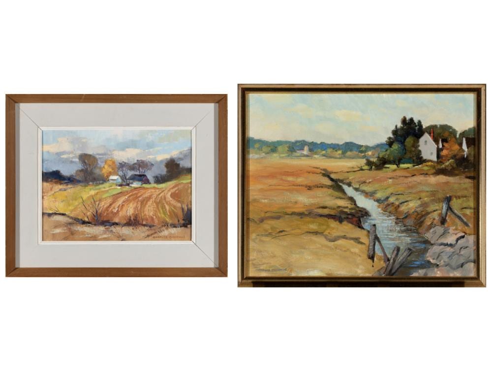 Charles Goodhue comparable auction result: charles goodhue am 1915 2005 two works