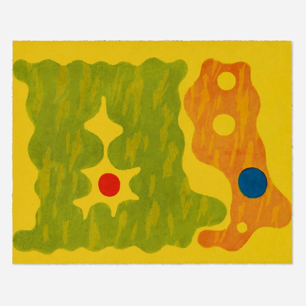 Thomas Nozkowski comparable auction result: thomas nozkowski untitled