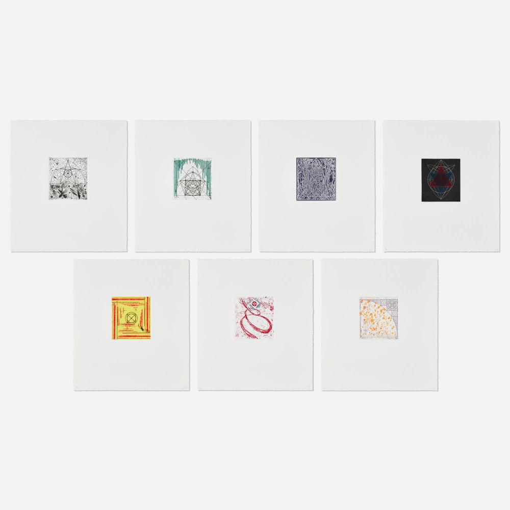 Alan Saret comparable auction result: alan saret stars in the sacred ground